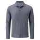 Lusso - Polo manches longues ultra-confortable pour homme