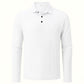 Lusso - Polo manches longues ultra-confortable pour homme